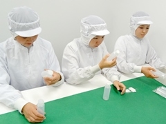 茨木市藤の里/化粧品の容器の検査等/土日祝休み