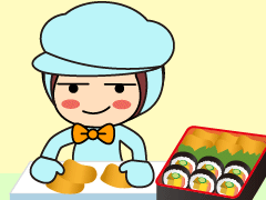 仙台市宮城野区日の出町/巻き寿司の盛付け/週払いOK♪