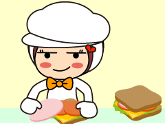 鎌ケ谷市くぬぎ山/サンドイッチの具材盛り付け/週2~OK